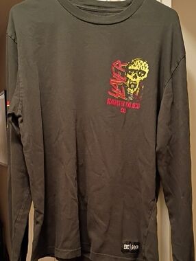 Slayer 'Seasons in the Abyss' Black Long-Sleeve Band Tee and DC Shoes